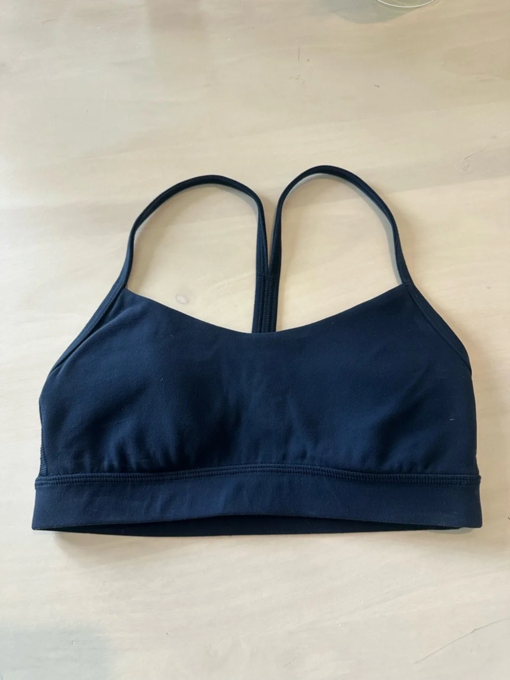 NWOT Lululemon Flow Y Bra - Navy - Picture 2 of 4